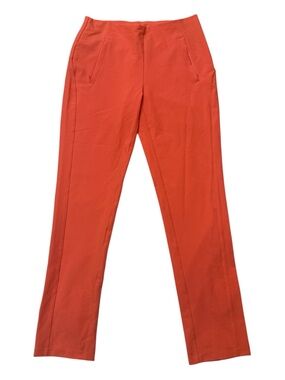Tail Coral Orange High Waisted Pull on Golf Pant with 4 pockets  Size 6 NWT